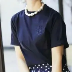 セブンテンバイミホカワヒト Tシャツ ロゴ刺繍 Sのサムネイル