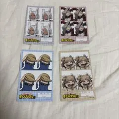 ダイソー　ヒロアカ　証明写真風ステッカー