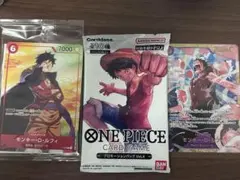 ONE PIECEカードゲーム プロモーションパック＆ルフィセット - メルカリ