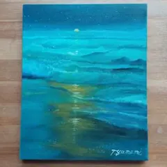 유메미 태가 최신 원화 풍경화 F3 (22×27.3×1) 아크릴화