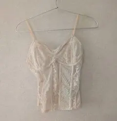 ZARA レース キャミソール グレージュ S | Mercari