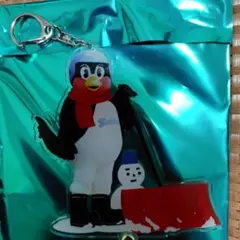 ヤクルトスワローズ　つば九郎　フォトプロップス　冬　ゆきかき