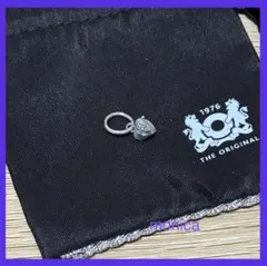 ハートブロッサムタッセル トロールビーズ シルバー ハート フラワー