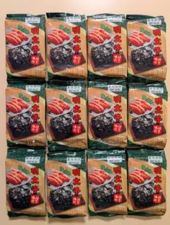 明太子味付け韓国海苔　12パックセットのサムネイル