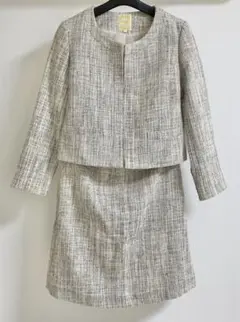 美品 BEAMS HEART ビームスハート セレモニースーツ ツイード