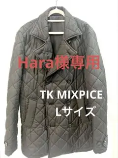 TK MIXPICE タケオキクチ トレンチコート キルティングコート L 黒