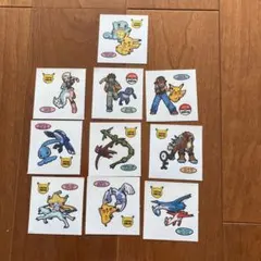 ★最終価格！★ ポケモンパン　デコキャラシール　⑩のサムネイル