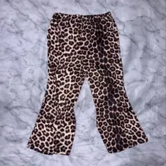 ヒョウ柄　豹柄　フレアパンツのサムネイル