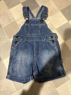 GAP デニムオーバーオール 80
