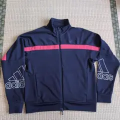 adidas ジャージ ジャケット L ネイビー/ピンク（上下セットあり）