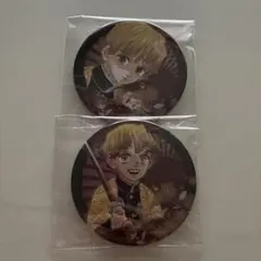 鬼滅の刃　我妻善逸　コレクション缶バッジ　原作