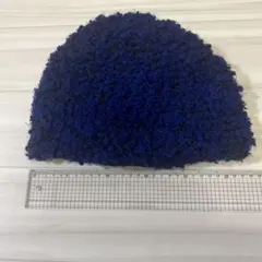 ハンドメイド帽子ネイビー