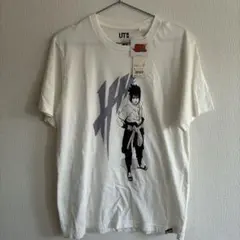 【少年ジャンプ50周年】NARUTO×ユニクロ サスケ Tシャツ Lサイズ