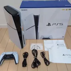 【美品】PS5本体 CFI-2000A01 slimスリム ディスクドライブ