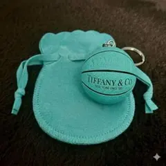 Tiffany ティファニー　キーホルダ　バスケットボール　スポルディング　巾着のサムネイル