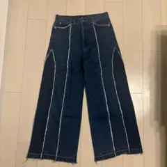 も*﻿様 カットオフデザインデニムパンツ(HARE) サイズM