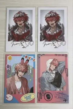 にじさんじ オリエンス 赤城ウェン チェキ カード サイン