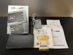 【美品】New Nintendo 3DS LL メタリックブラック【充電器付】
