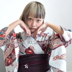 新品【ピンク×グレー】utatane ニコアンティーク モダンアンテナ 浴衣