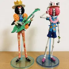 ONE PIECEブルック食玩フィギュア2体セットBANDAI