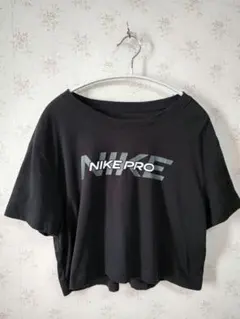 本日限定価格☆NIKE ナイキプロ ショートスリーブ クロップド Tシャツ L☆