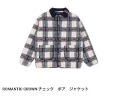 チェックジャケット