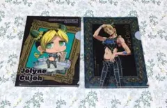 JOJO WORLD 2 ブチャラティ 空条徐倫 花京院典明 クリアファイル