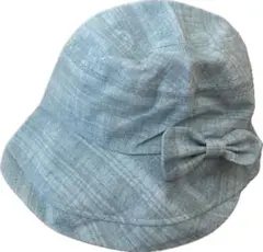 \\20%off！//レディース 折りたたみ つば広帽子 ハット ブルー