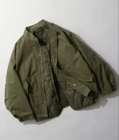 MONOMART 3WAYM65スタンドモッズコートキルティングライナーブルゾン