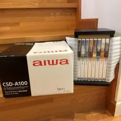 新品・通電確認済】aiwa CDラジカセ CSD-A100 元箱 26ト229 - メルカリ