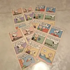 4枚　シールセット　ステッカー　SNOOPY スヌーピー PEANUTS