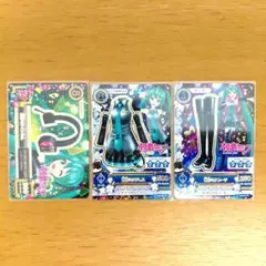 アイカツカード 初音ミク1式