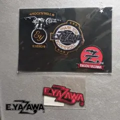 E.YAZAWA ワッペン ROCK'N ROLL ENTERTAINER E.YAZAWA ワッペン ROCK'N ROLL ENTERTAINER - メルカリ