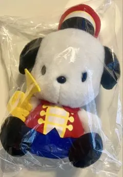 サンリオ　鼓笛隊　Bトランペット　ぬいぐるみ　ポチャッコ