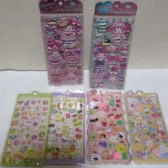 シール まとめ売り 6枚セット 動物 マイメロ