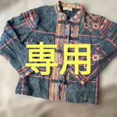 Malaika エスニック刺繍長袖シャツ　タイ製COTTON100%　アジアンのサムネイル