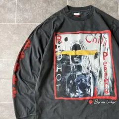 RED HOT CHILI PEPPERS 長袖 バンドTシャツ 黒 XLのサムネイル