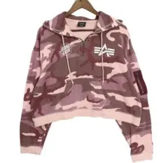 ALPHA INDUSTRIES × SANTA CRUZ プルオーバーパーカー