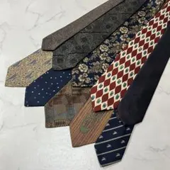 ネクタイ　柄物　10本セット　古着
