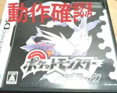ポケットモンスター ブラック ニンテンドーDS　動作確認済