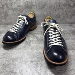 【美品】REGAL 57RR レザー スニーカー 26cm ネイビーのサムネイル