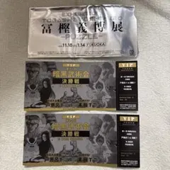 冨樫義博展 입장자 특템 暗黒武術会風チケット