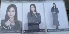 乃木坂46 生写真　ファーニット+キャミワンピ　金川紗耶　コンプ
