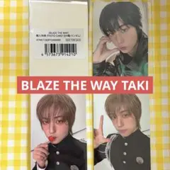 &TEAM BLAZE THE WAY TAKI タキ トレカセット
