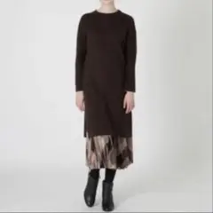 ブルーレーベルクレストブリッジ　ニットワンピース