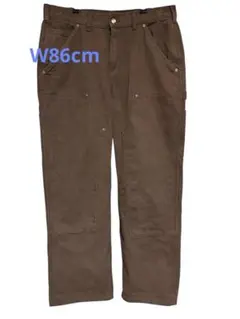carhartt カーハート ダブルニー ペインターパンツ ダック 茶色 W28