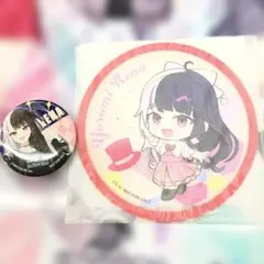 にじさんじ　くら寿司　コースター　缶バッチ　おまけ