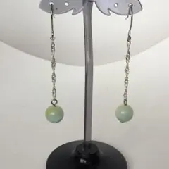 パールピアス★シルバーハンドメイド★フックピアス★ファッション★ピアス★デザイン