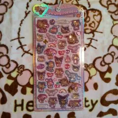 サンリオ うるちゅるポップシール　日焼け