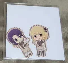 ガンダムSEED　カフェ　ダイカットステッカー　アスラン　カガリ